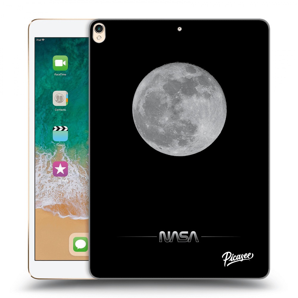Picasee husă transparentă din silicon pentru Apple iPad Pro 10.5" 2017 (2. gen) - Moon Minimal