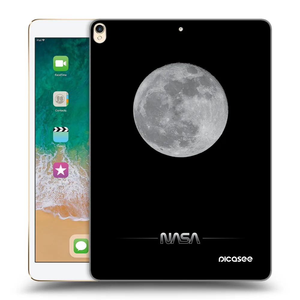 Picasee husă transparentă din silicon pentru Apple iPad Pro 10.5" 2017 (2. gen) - Moon Minimal