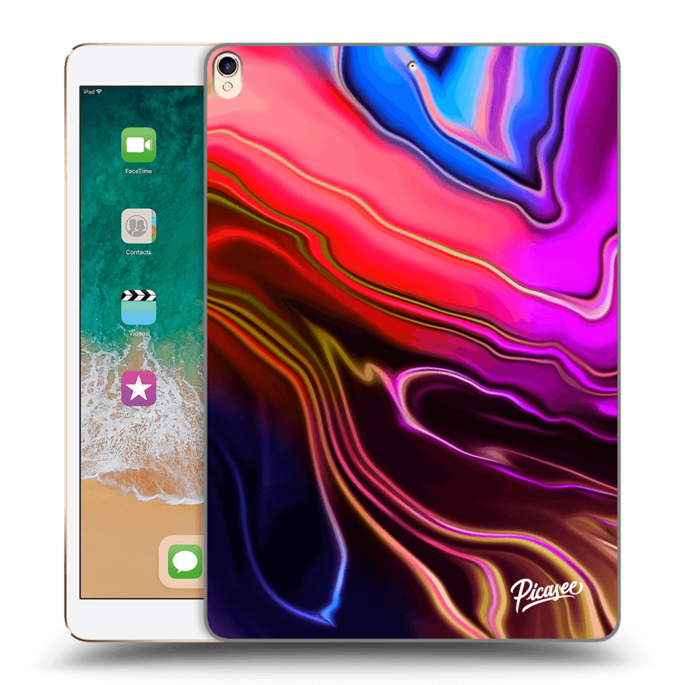 Picasee husă transparentă din silicon pentru Apple iPad Pro 10.5" 2017 (2. gen) - Electric