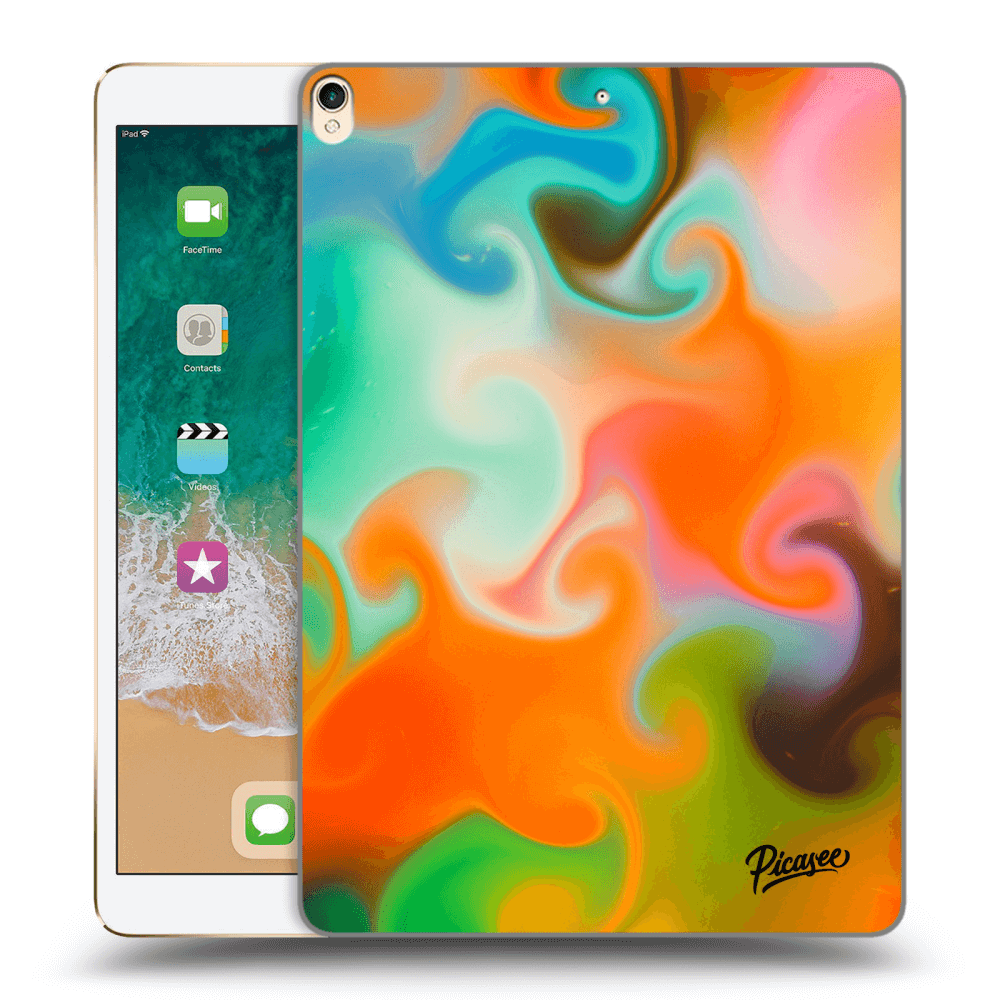 Picasee husă transparentă din silicon pentru Apple iPad Pro 10.5" 2017 (2. gen) - Juice
