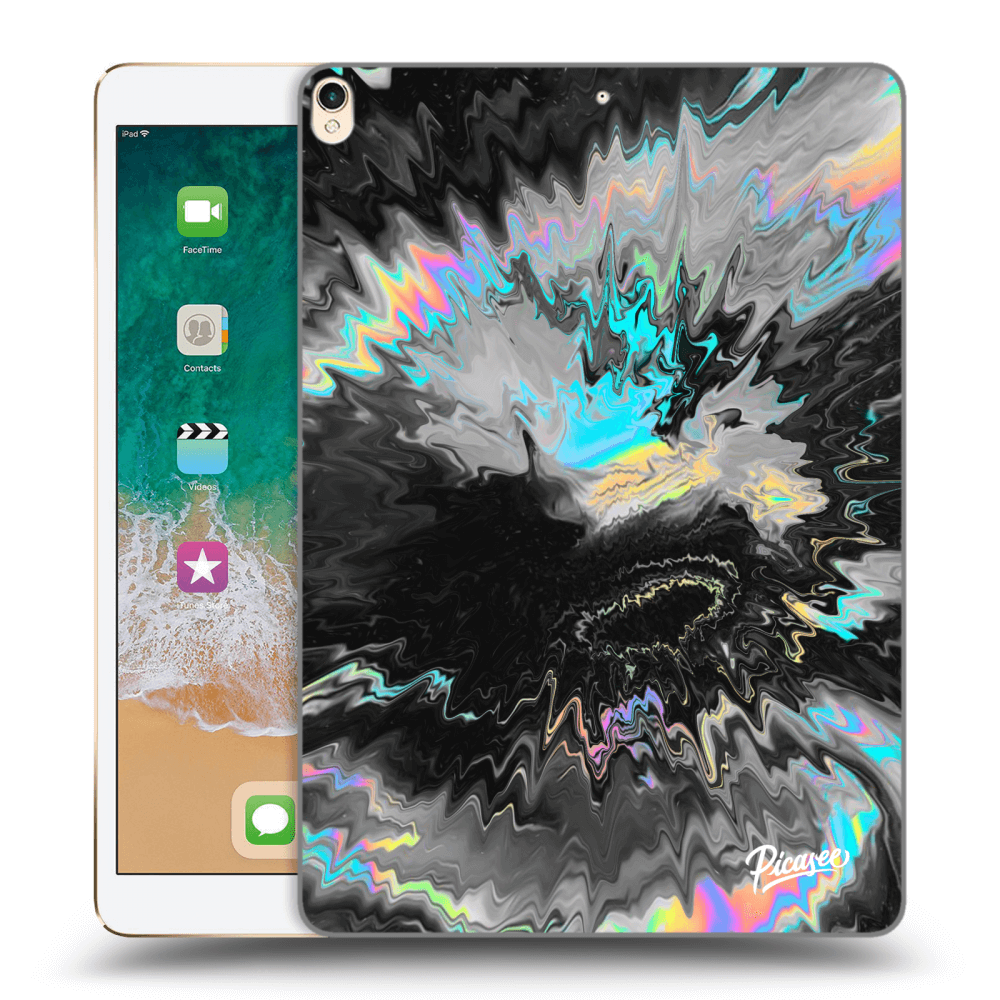 Picasee husă neagră din silicon pentru Apple iPad Pro 10.5" 2017 (2. gen) - Magnetic