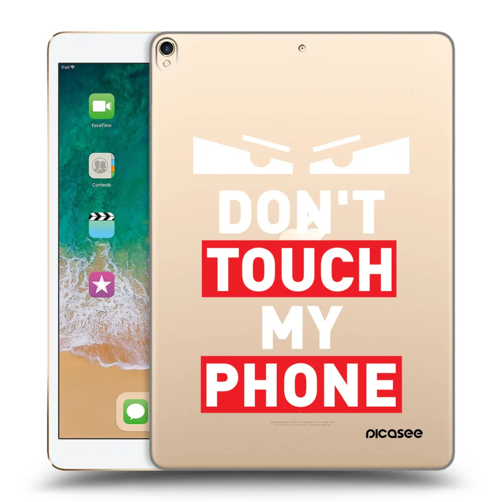 Picasee husă transparentă din silicon pentru Apple iPad Pro 10.5" 2017 (2. gen) - Shadow Eye - Transparent