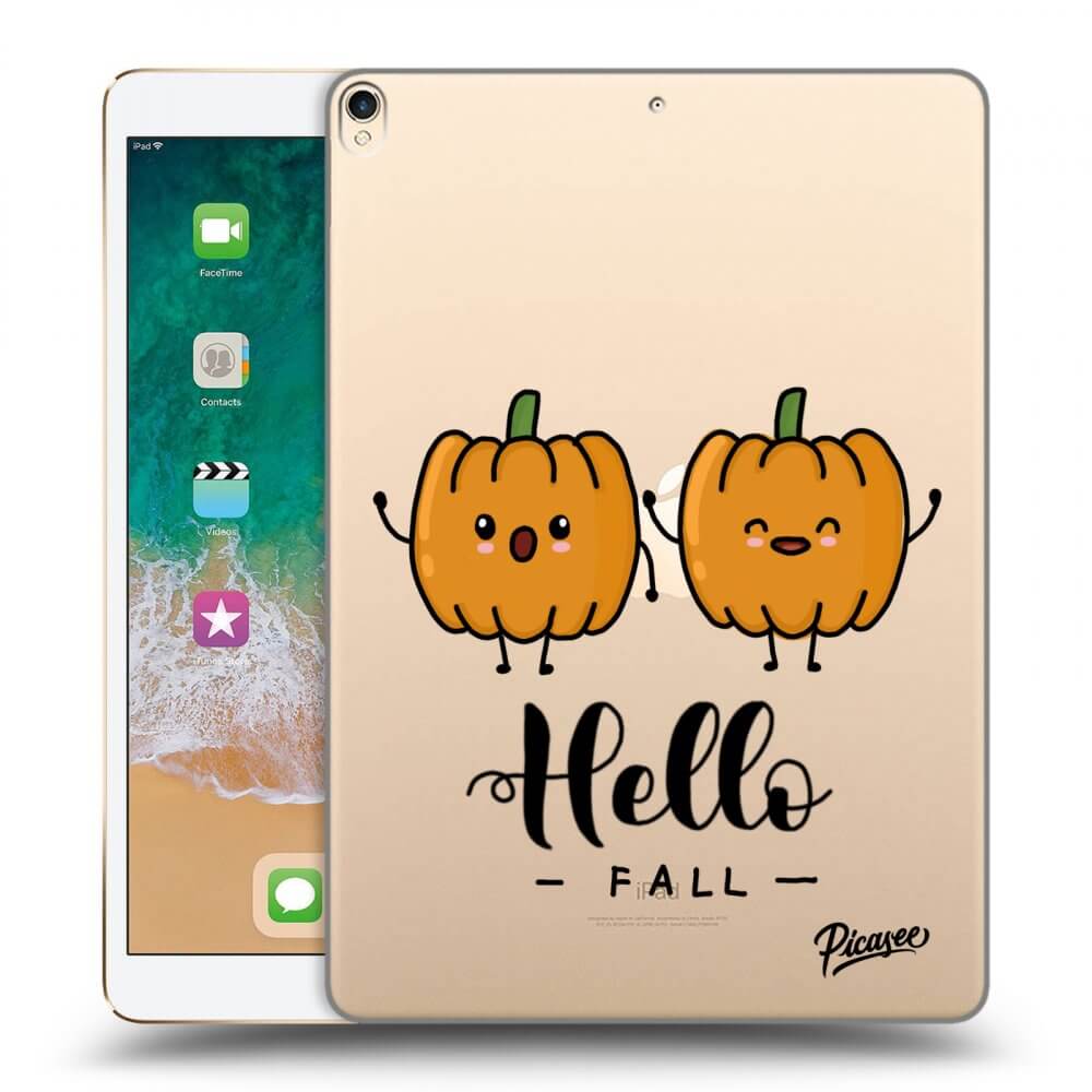 Picasee husă transparentă din silicon pentru Apple iPad Pro 10.5" 2017 (2. gen) - Hallo Fall