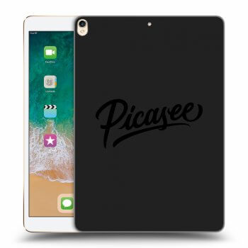 Picasee husă neagră din silicon pentru Apple iPad Pro 10.5" 2017 (2. gen) - Picasee - old logo - black