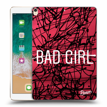 Picasee husă neagră din silicon pentru Apple iPad Pro 10.5" 2017 (2. gen) - Bad girl
