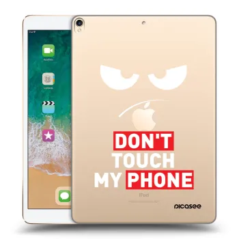 Husă pentru Apple iPad Pro 10.5" 2017 (2. gen) - Angry Eyes - Transparent