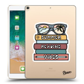 Picasee husă transparentă din silicon pentru Apple iPad Pro 10.5" 2017 (2. gen) - Summer reading vibes