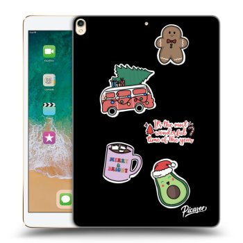 Husă pentru Apple iPad Pro 10.5" 2017 (2. gen) - Christmas Stickers