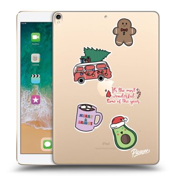 Husă pentru Apple iPad Pro 10.5" 2017 (2. gen) - Christmas Stickers