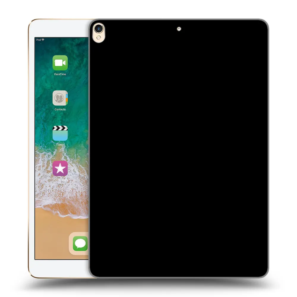 Picasee husă neagră din silicon pentru Apple iPad Pro 10.5" 2017 (2. gen) - Picasee - new logo - black