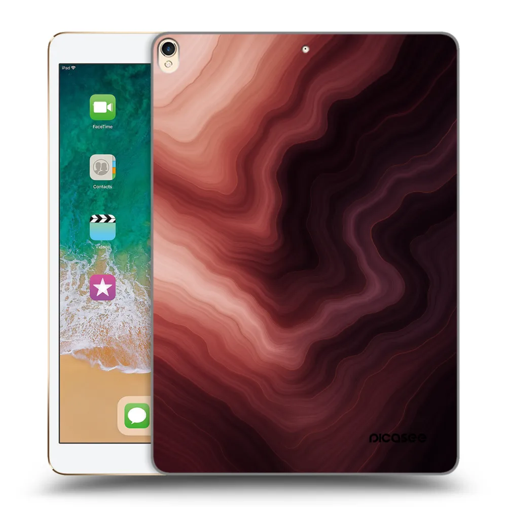 Picasee husă transparentă din silicon pentru Apple iPad Pro 10.5" 2017 (2. gen) - Rouge