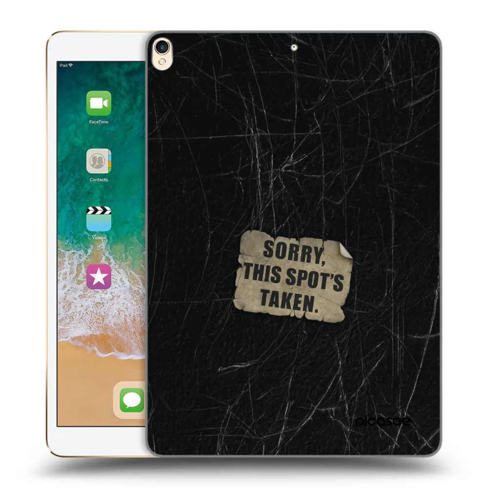 Picasee husă transparentă din silicon pentru Apple iPad Pro 10.5" 2017 (2. gen) - SORRY