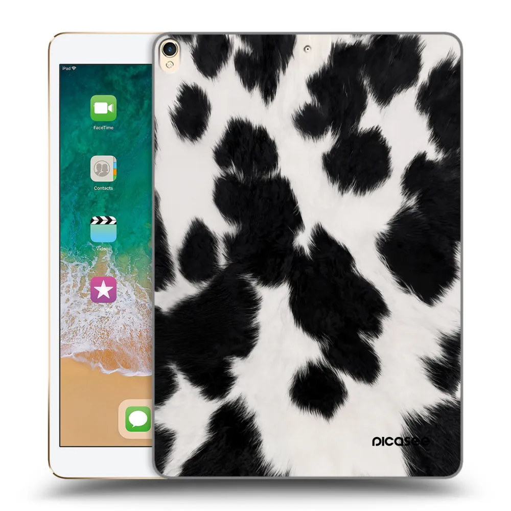 Picasee husă transparentă din silicon pentru Apple iPad Pro 10.5" 2017 (2. gen) - Black Moo