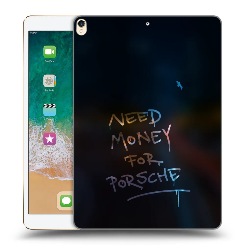Picasee husă transparentă din silicon pentru Apple iPad Pro 10.5" 2017 (2. gen) - Neon Nights