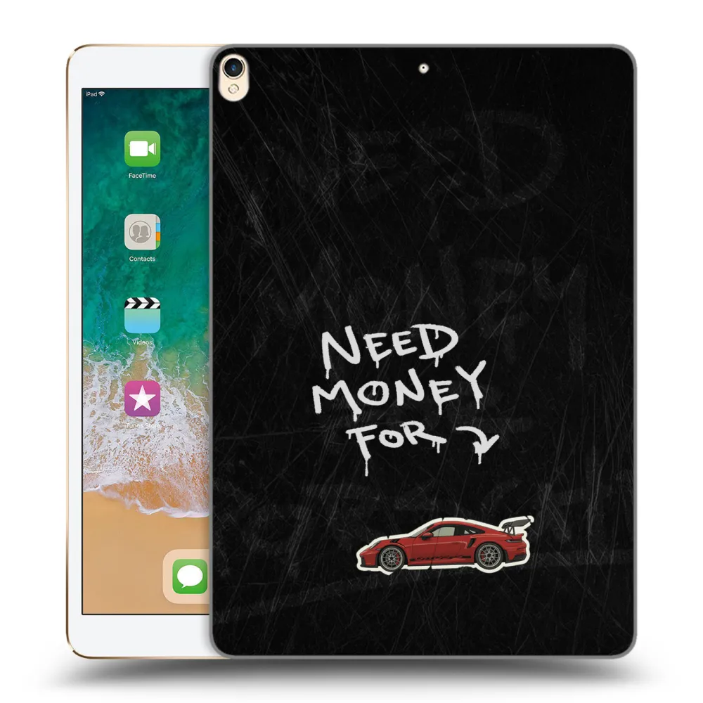 Picasee husă transparentă din silicon pentru Apple iPad Pro 10.5" 2017 (2. gen) - Track Mode