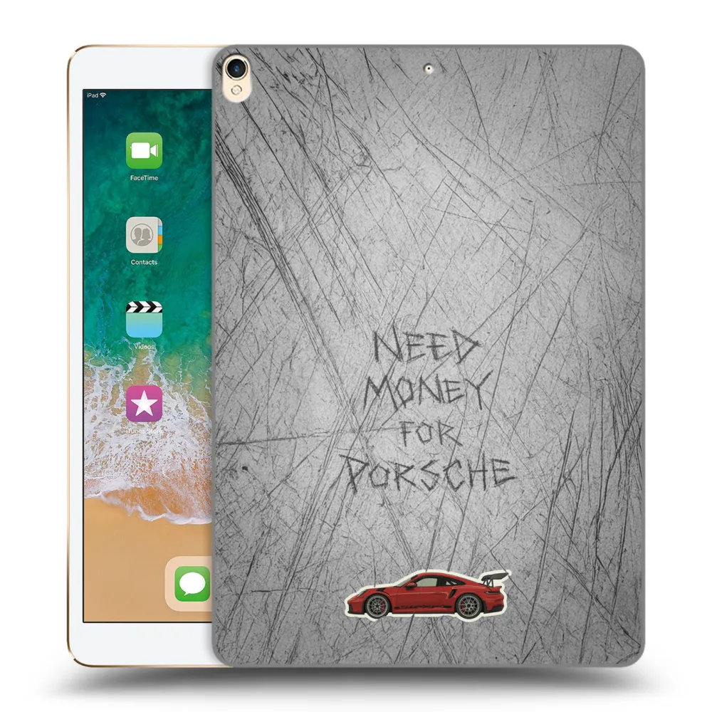 Picasee husă transparentă din silicon pentru Apple iPad Pro 10.5" 2017 (2. gen) - Garage Scratch