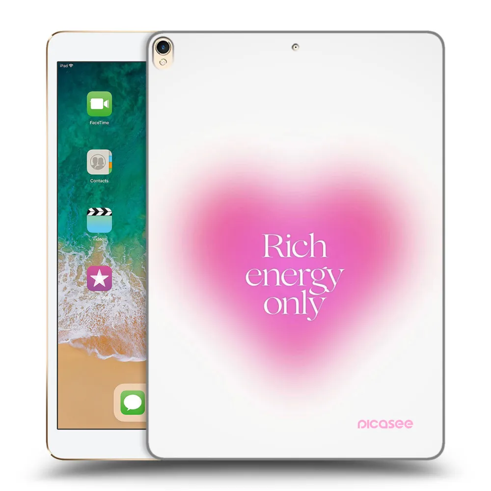 Picasee husă transparentă din silicon pentru Apple iPad Pro 10.5" 2017 (2. gen) - Rich Energy