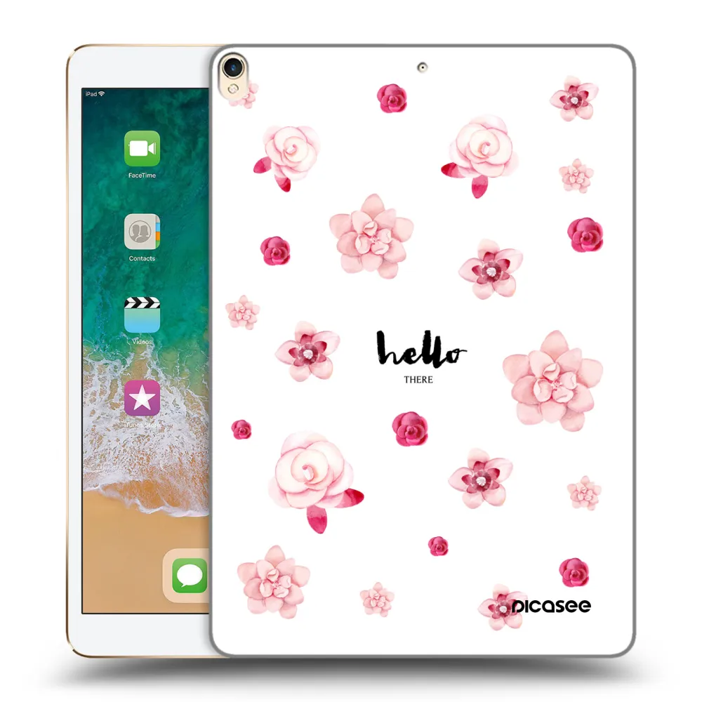 Picasee husă transparentă din silicon pentru Apple iPad Pro 10.5" 2017 (2. gen) - Hello there