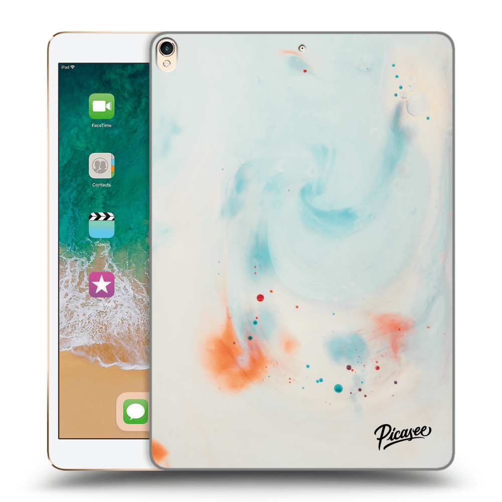 Picasee husă transparentă din silicon pentru Apple iPad Pro 10.5" 2017 (2. gen) - Splash