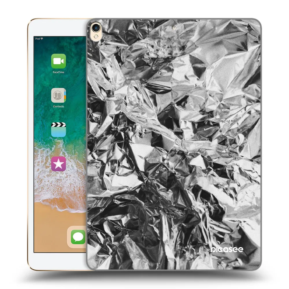 Picasee husă transparentă din silicon pentru Apple iPad Pro 10.5" 2017 (2. gen) - Chrome