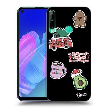 Husă pentru Huawei P40 Lite E - Christmas Stickers