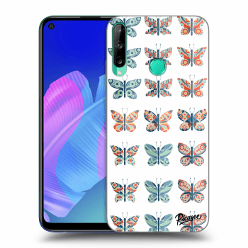 Picasee husă transparentă din silicon pentru Huawei P40 Lite E - Butterflies