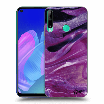 Husă pentru Huawei P40 Lite E - Purple glitter