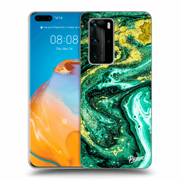 Husă pentru Huawei P40 Pro - Green Gold