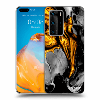 Husă pentru Huawei P40 Pro - Black Gold