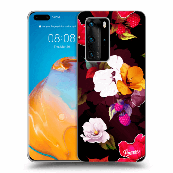 Husă pentru Huawei P40 Pro - Flowers and Berries