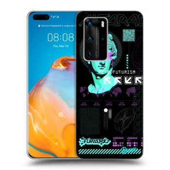 Picasee husă transparentă din silicon pentru Huawei P40 Pro - RETRO