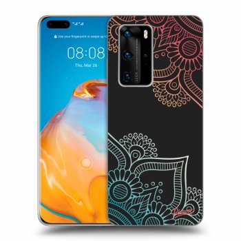 Husă pentru Huawei P40 Pro - Flowers pattern