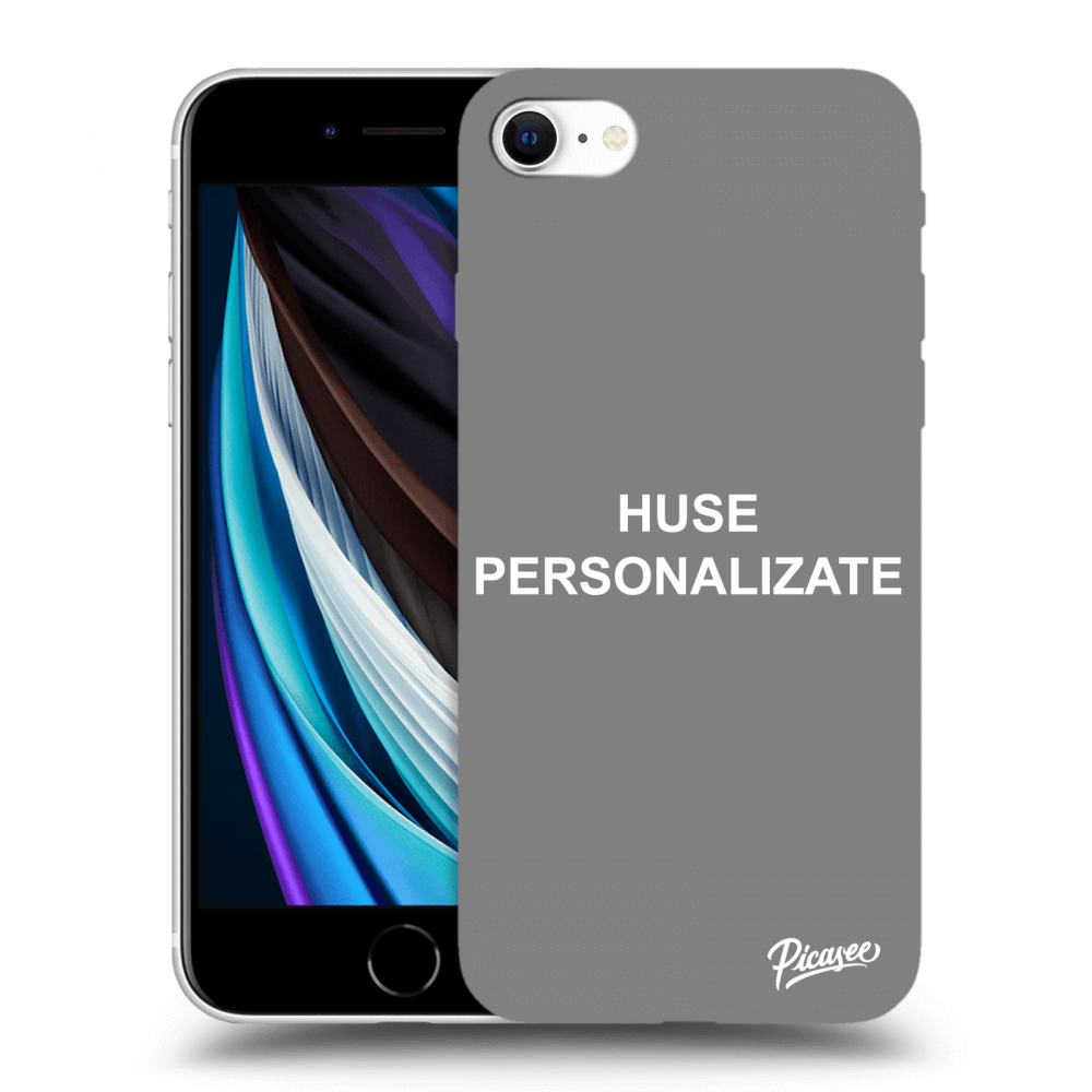 Picasee husă transparentă din silicon pentru Apple iPhone SE 2020 - Huse personalizate
