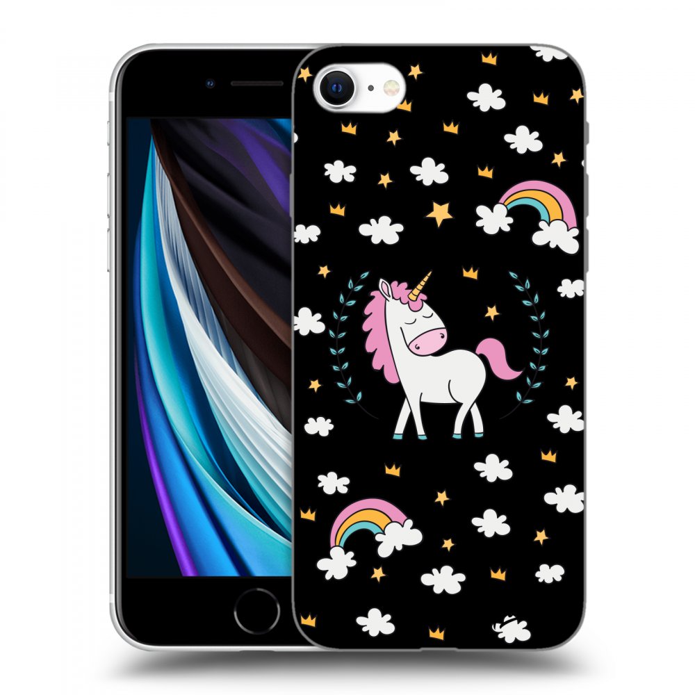 Picasee ULTIMATE CASE pentru Apple iPhone SE 2020 - Unicorn star heaven