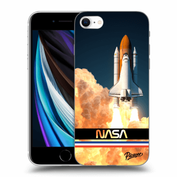 Picasee ULTIMATE CASE pentru Apple iPhone SE 2020 - Space Shuttle