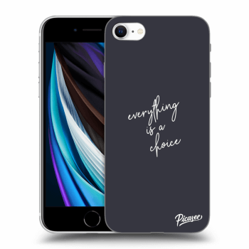 Picasee ULTIMATE CASE pentru Apple iPhone SE 2020 - Everything is a choice
