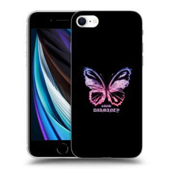 Picasee ULTIMATE CASE pentru Apple iPhone SE 2020 - Diamanty Purple