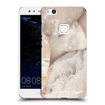 Picasee husă transparentă din silicon pentru Huawei P10 Lite - Cream marble