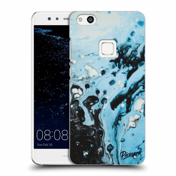 Picasee husă transparentă din silicon pentru Huawei P10 Lite - Organic blue