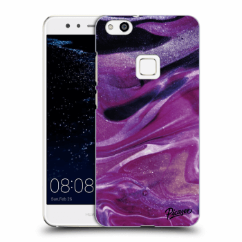 Husă pentru Huawei P10 Lite - Purple glitter