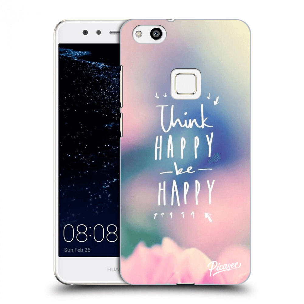 Picasee husă transparentă din silicon pentru Huawei P10 Lite - Think happy be happy
