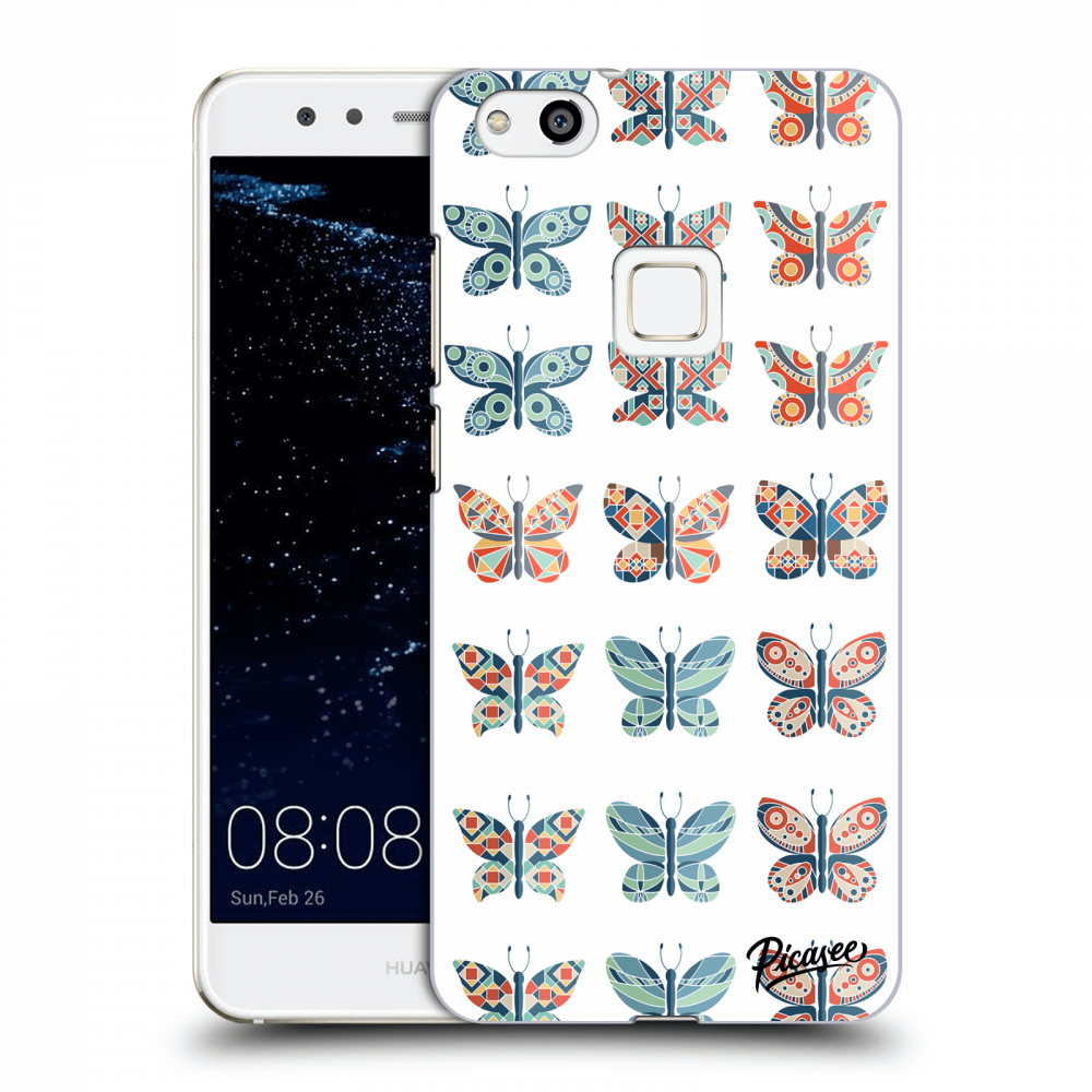 Picasee husă transparentă din silicon pentru Huawei P10 Lite - Butterflies