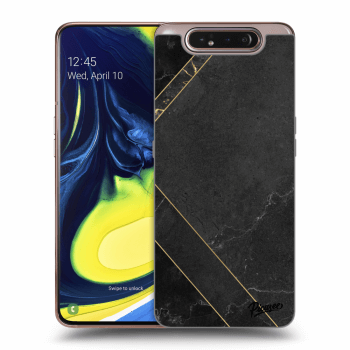 Husă pentru Samsung Galaxy A80 A805F - Black tile