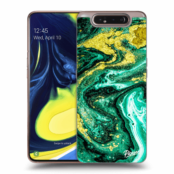 Husă pentru Samsung Galaxy A80 A805F - Green Gold