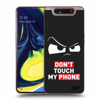 Husă pentru Samsung Galaxy A80 A805F - Cloudy Eye - Transparent