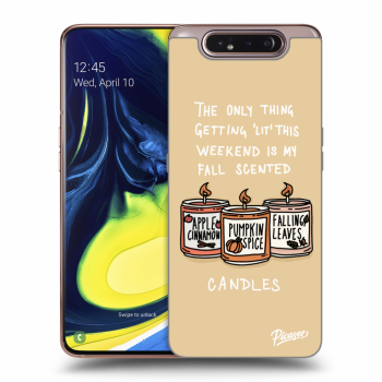 Husă pentru Samsung Galaxy A80 A805F - Candles
