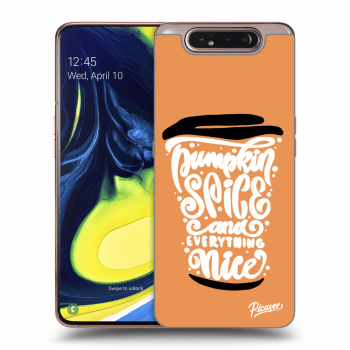 Husă pentru Samsung Galaxy A80 A805F - Pumpkin coffee