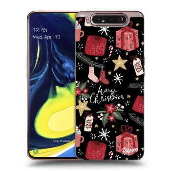 Husă pentru Samsung Galaxy A80 A805F - Christmas