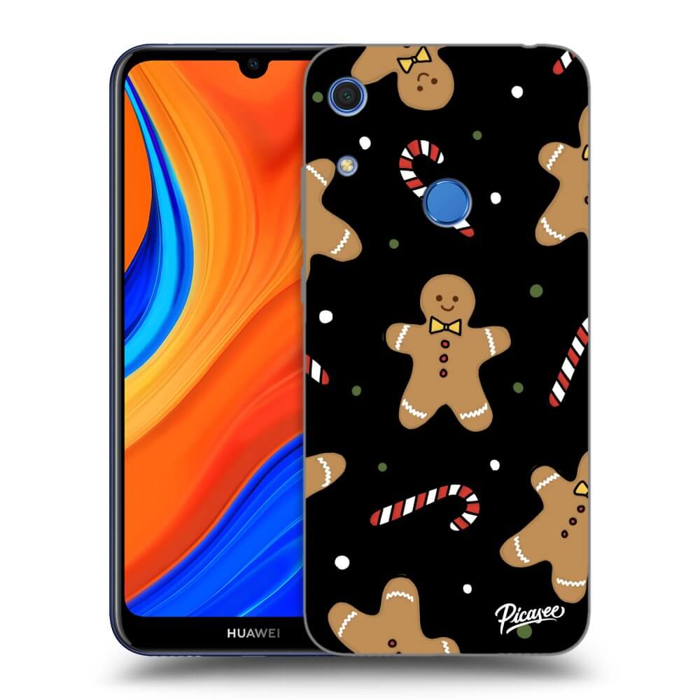 Picasee husă neagră din silicon pentru Huawei Y6S - Gingerbread