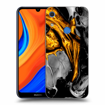 Husă pentru Huawei Y6S - Black Gold